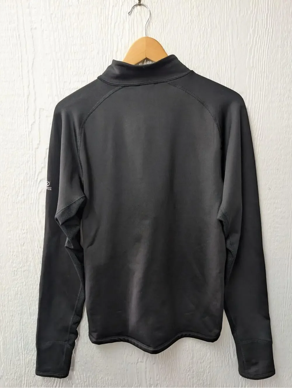 The North Face Quarter Zip Pullover Flight Series Lightweight Black Men's Small